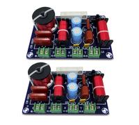 DHYAWUER 2PCS 3-Way 250W 850/5200Hz Frequency Divider DIY Speaker Filter Circuit Treble Medium Hifi Stereo Audio Crossover Easy Install