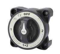 DHYAWUER 500A Battery Switch RV Isolator Shut Off 4 Postiton Battery Switch