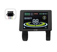 DHYAWUER Electric Bicycle Display H-100 LCD Display Control 24V - 72V Speed Meter 5pin Speedometer SM Connector