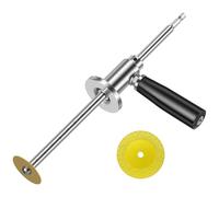 DHYAWUER Inside Pipe Cutter for PVC Pipe Cutter, Stainless Steel Plumbing Inside Cutter Tools with Grit Cutting Wheel