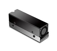 DHYAWUER M.2 SSD NVMe Heat Sink M2 2280 Solid State Disk Air Circulation Radiator with Fan Aluminum Heatsink Thermal Pad Cooler