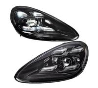 DHYBXYUPL 2pc Front Lights Compatible For Porsche Cayenne Headlights 2011-2018 Car Upgrade 2021 Styling Full DRL Headlamp Accessories(15-18,No AFS)