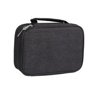 DHYUACN Art Pencil Organizer Bag Large Capacity 72-Hole Artistic Pencil Case Drawing Sketch Pen Curtain Storage Bag Stationery Box Creative Style Oxford Cloth(Color1)