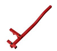 DHYUACN Deck Board Bender Straightener Bow Wrench Deck Adjustable Steel Bridge Bending Machine Plate Drawing Straightening Installation(Red)