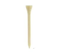 DHYUACN Golf Tees 50PCS Bamboo Wooden Golf Tees Specialized Training Balls Holder 42mm/ 54mm/ 70mm/ 83mm(70mm)