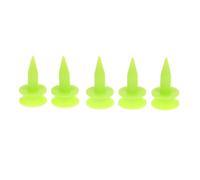 DHYUACN Golf Tees 50Pcs Professional Golf Tees Perfect For Teeing The Ball Improve Accuracy Training 25MM 0.98' Castle Green Golfer Accessory(Green)