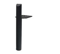 DHYUACN Wedding Candy Boxes 1Pcs 13/15/18.20cm Metal Sofa TV Cabinet Feet Bed Support Legs(Black 18cm)