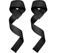 DHYUACN Weight Lifting Wrist Straps 1 Pair Fitness Lifting Wrist Strap Brace For Weightlifting Bodybuilding Support Kettlebell Dumbbell Weights Strength Workout