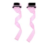 DHYUACN Weight Lifting Wrist Straps 1Pair Weightlifting Wrist Straps Sport Grip Strap Cellular Silicone Non-Slip Gym Hard Pull Strength Training Unisex(B4 Pink)