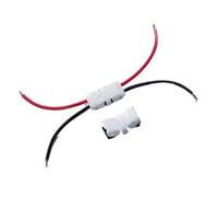 DI-1 10PCS Double In-line 2 Way Butt Joint 23~20AWG 0.3~0.5sqmm LED Light Cable Wire Connectors Terminals Splice Crimp