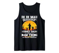 Di Di Mau Beaucoup Dinky Dau Vintage US Army Vietnam Veteran Tank Top