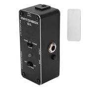 DI Effect Pedal Black Multifunctional Guitar Bass Pedals XLR Audio Interface Balanced Output Connection for Music Lovers