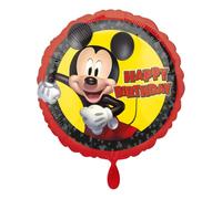 Di&Gi Mylar Foil Balloon 18 Inches / 45 cm - Happy Birthday Mickey Mouse