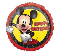 Di&Gi Mylar Foil Balloon 18 Inches / 45 cm - Happy Birthday Mickey Mouse