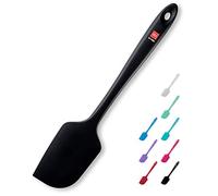 DI ORO® - Large Silicone Spatula - 315 ºC Heat-Resistant Spatula - Seamless Design - Pro-Grade Non-Stick Silicone Rubber with Reinforced Stainless Steel S-Core Technology