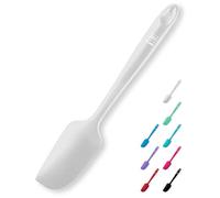 DI ORO Mini Silicone Spatula - Small Jar Scraper, 600F Heat Resistant, Stone