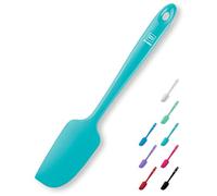 DI ORO Mini Spatula - Small Spatulas Silicone Heat-Resistant up to 600°F - Silicone Kitchen Scraper for Baking & Cooking BPA Free - Mixing Spatula Dishwasher Safe - Nonstick Cookware Safe (Teal)
