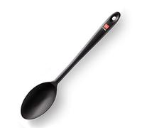 DI ORO® Seamless Series Solid Silicone Spoon - 315°C Heat-Resistant Rubber Non-Stick Kitchen Utensil for Mixing, Serving, Cooking and More - LFGB Certified and BPA Free Food Grade Silicone