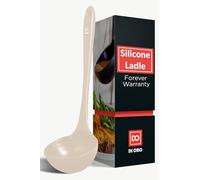 DI ORO Silicone Ladle - Soup & Serving, 600F Heat Resistant, Clay