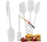 DI ORO Silicone Spatula Set - 600F Heat Resistant, 5-Pc Stone
