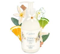 Di Palomo Orange Blossom & Honey Hand & Body Lotion -240ml. Moisturising body cream and hand cream for very dry hands packed hand and body lotion moisturiser for hands and body with nail care
