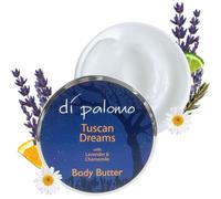 Di Palomo Tuscan Dreams Body Butter 200ml. Body Moisturiser & Body Lotion. Shea Butter Body Butter with Skin Care. Body Butter for Women & Body Moisturiser for Women.