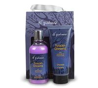 Di Palomo Vegan Tuscan Dreams Bath & Body Collection. Bath Essence & Shower Cream. Moisturising Skin Care Gift Set. Vegan Gift Set. Relaxing Gifts for Her. Pamper Gifts for Women.