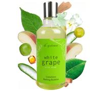 Di Palomo Vegan White Grape & Aloe Luxury Bathing Bubbles 300ml. Foaming Bubble Bath. Luxury Shower Gel & Body Wash with Nourishing Skin Care. Bath Foam Gifts for Her. Relaxation Gifts for Women.