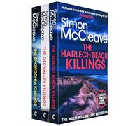 DI Ruth Hunter Series 3 Books Collection Set By Simon McCleave (The Snowdonia Killings, The Harlech Beach Killings and The Dee Valley Killings)