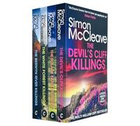 DI Ruth Hunter Series 4-7 Collection 4 Books Set By Simon McCleave (The Devil's Cliffs Killings, The Solace Farm Killings, The White Forest Killings & The Berwyn River Killings)