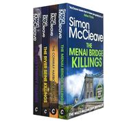 DI Ruth Hunter Series 8-11 Collection 4 Books Set By Simon McCleave (The Menai Bridge Killings, The Conway Harbour Killings, The River Seine Killings & The Lake Vyrnwy Killings)