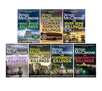 DI Ruth Hunter Series 8-14 Collection 7 Books Set By Simon McCleave (The Menai Bridge Killings, The Conway Harbour Killings, River Seine Killings, Lake Vyrnwy Killings, Chirk Castle Killings & More)