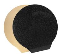 Dia 309mm Build Plate Round Compatible with Flsun V400 3D Printer, New Smooth PEO Magnetic and Textured PEI, Spring Steel Flex Bed PEO PEI Sheet (Size: 309mm, Without Base)