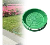 DIA 50 60 70 80 Cm Circular Green Resin Manhole Cover, Commercial Grass Top Recessed Inspection Lid For Street Greening, Invisible Manhole Covers(1 pc,DIA 80CM)