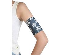 Dia-Band Kids, Armband for CGM Freestyle Libre, Medtronic, Dexcom or Omnipod - Comfortable and Reusable Diabetic Armband for Glucose Sensor. (J.XS (17-20cm)) (Junior.M (19-21cm))