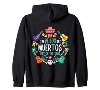Dia De Los Muertos Day Of Dead Souls Day Love Mexico Party Zip Hoodie