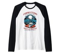 Dia de Los Muertos - Day of The Dead Eternal Road Raglan Baseball Tee