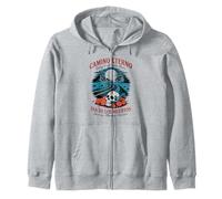 Dia de los Muertos - Day of the Dead Eternal Road Zip Hoodie