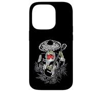 Dia de los muertos Fiesta Mariachi Skeleton Guitar Mexicans Case for iPhone 14 Pro