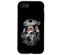 Dia de los muertos Fiesta Mariachi Skeleton Guitar Mexicans Case for iPhone SE (2020) / 7/8