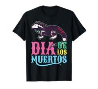 Dia De Los Muertos Gecko Souls Day Of Dead Halloween T-Shirt