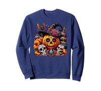 Dia De Los Muertos La Catrina Day of The Dead Sugar Skull Sweatshirt