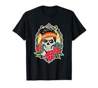 Dia De Los Muertos Male Skull - Retro Tattoo Style 1 T-Shirt