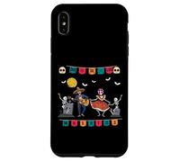 Dia De Los Muertos Skeleton Dancing Bones Funny Halloween Case for iPhone XS Max