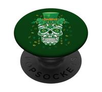 Dia De Los Muertos St Patty's Day Irish Flower Parade PopSockets Adhesive PopGrip