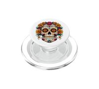 DIA DE LOS MUERTOS SUGAR SKULL DAY OF THE DEAD PopSockets PopGrip for MagSafe