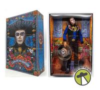 Barbie 2022 DAa De Muertos Ken Doll Wearing Shirt, Vest & Sombrero, with calavera Face Paint, gift for collectors