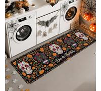 Dia De Muertos Sugar Skull Quote Skulls Day of The Dead Runner Rug 2x6
