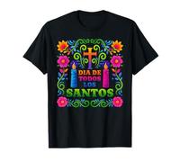 Dia De Todos Los Santos All Saints Day Christian Faith Cross T-Shirt
