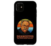 DIABEETUS Eat Your Damn Veggies Funny Sarcastic Parody Gift Case for iPhone 11